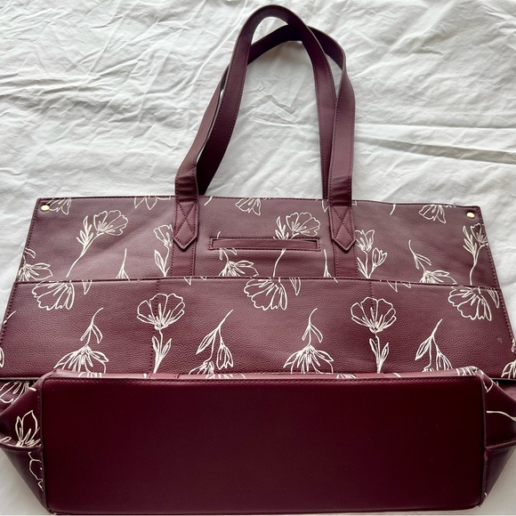 Thirty-One Signature tote in Sketched Floral - Picture 2 of 4